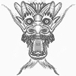 Chinese dragon Head Stationary